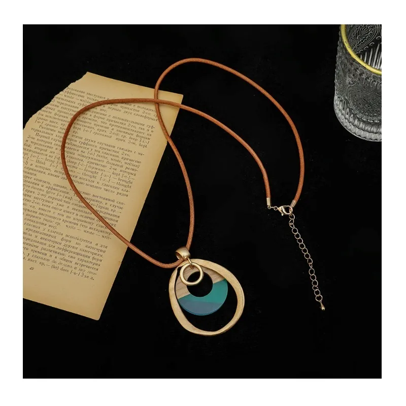 Special for Popular Necklaces, Jewelry, Fashion Wood Splicing, High-end Jewelry, Accessories, Sweater Chains
Special for Popular Necklaces, Jewelry, Fashion Wood Splicing, High-end Jewelry, Accessories, Sweater Chains