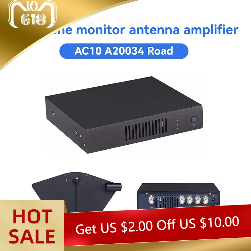 AC3 Antenna Amplifier Active Antenna Combiner Transmitter With DC Distribution For 450-970MHz UHF Wireless Microphone System
AC3 Antenna Amplifier Active Antenna Combiner Transmitter With DC Distribution For 450-970MHz UHF Wireless Microphone System