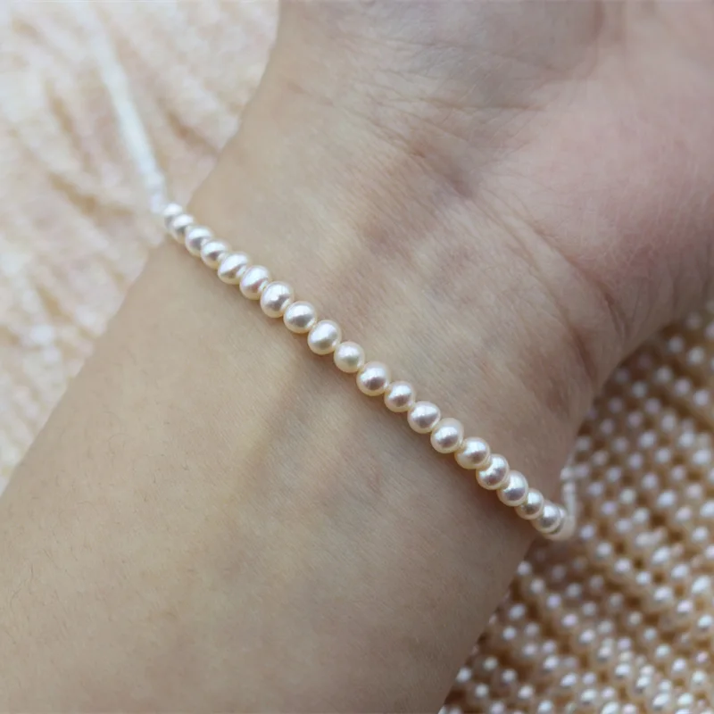 3.5mm Natural Freshwater Pearl Beads Near Round Loose Polished Bead for Jewelry Making Diy Necklace Bracelet Findings
3.5mm Natural Freshwater Pearl Beads Near Round Loose Polished Bead for Jewelry Making Diy Necklace Bracelet Findings