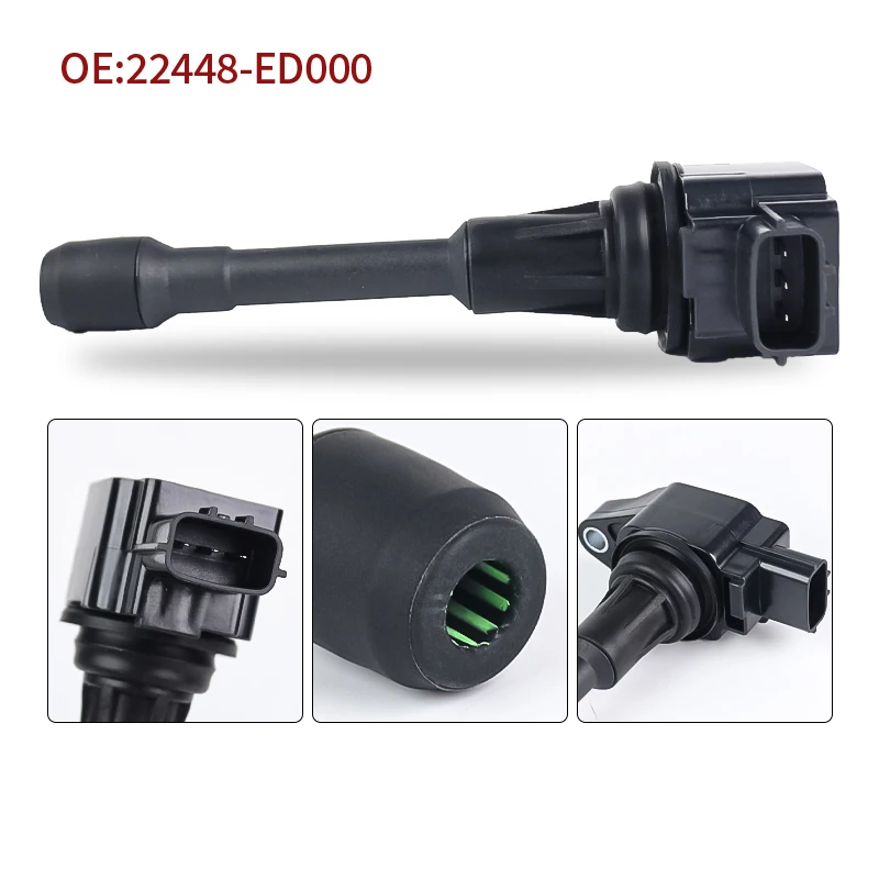 22448-ED000 Ignition Coil For 2010-2019 NISSAN JUKE F15 1.6 MICRA NOTE QASHQAI X-TRAIL 2.0 RENAULT KOLEOS 22448EN200 22448-JA00C
22448-ED000 Ignition Coil For 2010-2019 NISSAN JUKE F15 1.6 MICRA NOTE QASHQAI X-TRAIL 2.0 RENAULT KOLEOS 22448EN200 22448-JA00C