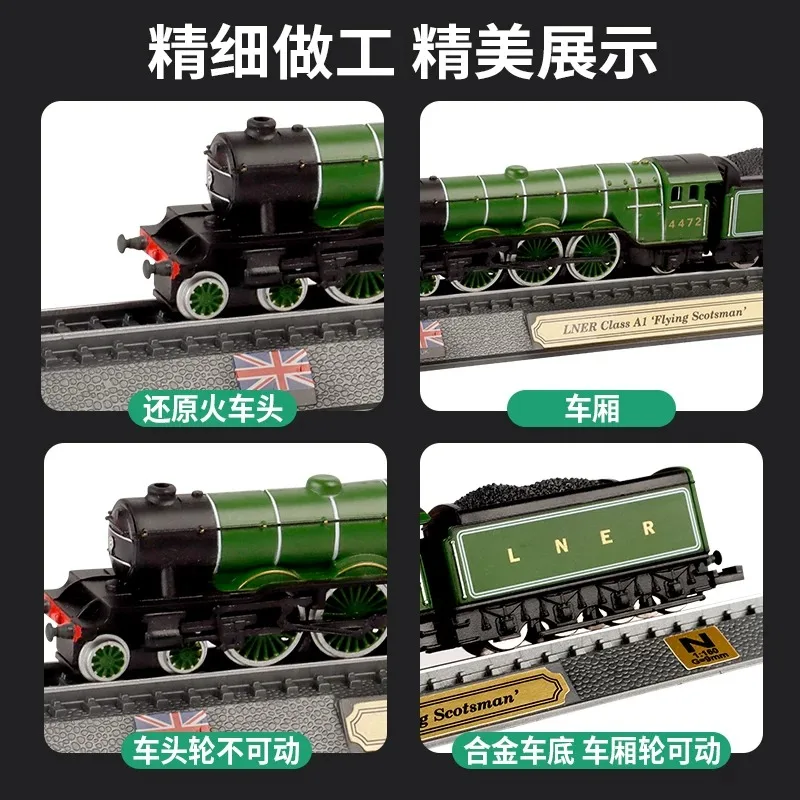 N Scale HF 1:160 LNER CLASS A1 FLYING SCOTSMA Train Model Classics Adult Souvenir Gift Static Display
N Scale HF 1:160 LNER CLASS A1 FLYING SCOTSMA Train Model Classics Adult Souvenir Gift Static Display