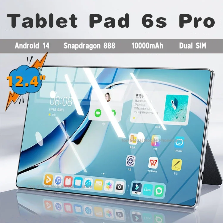 2024 Original Pad 6S Pro Tablet Global Version 12.4 inch 3K Android14 Snapdragon 888 16GB+1T 10000mAh 5G Dual SIM WiFi GPS Tab
2024 Original Pad 6S Pro Tablet Global Version 12.4 inch 3K Android14 Snapdragon 888 16GB+1T 10000mAh 5G Dual SIM WiFi GPS Tab