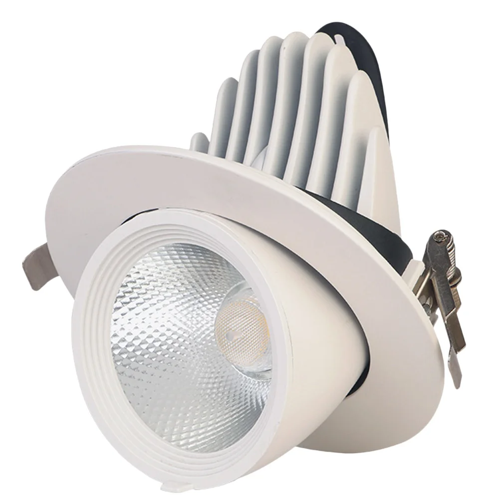 White Shell LED 360 Degree Ceiling Spotlight Rotating Light 12W Bright Ceiling Fixture for Hotel Clothes Store
White Shell LED 360 Degree Ceiling Spotlight Rotating Light 12W Bright Ceiling Fixture for Hotel Clothes Store