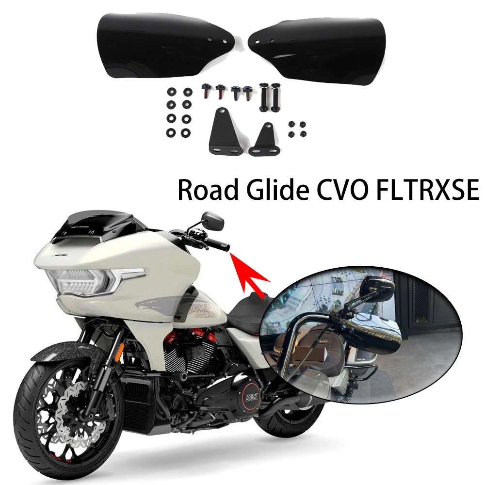 For Harley Road Glide CVO/SE FLTRXSE 2023 2024-later NEW Motorcycle handguard wind shutter Contains five colors
For Harley Road Glide CVO/SE FLTRXSE 2023 2024-later NEW Motorcycle handguard wind shutter Contains five colors