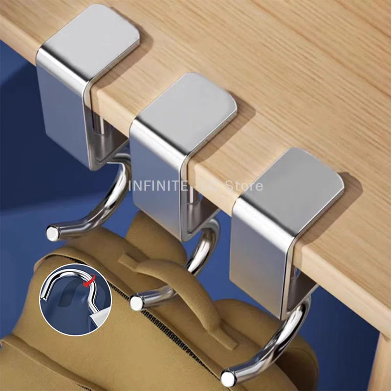 Подвесной крючок для сумки с задержкой для студенческого стола, не требует удара, многофункциональный настольный крючок
Подвесной крючок для сумки с задержкой для студенческого стола, не требует удара, многофункциональный настольный крючок