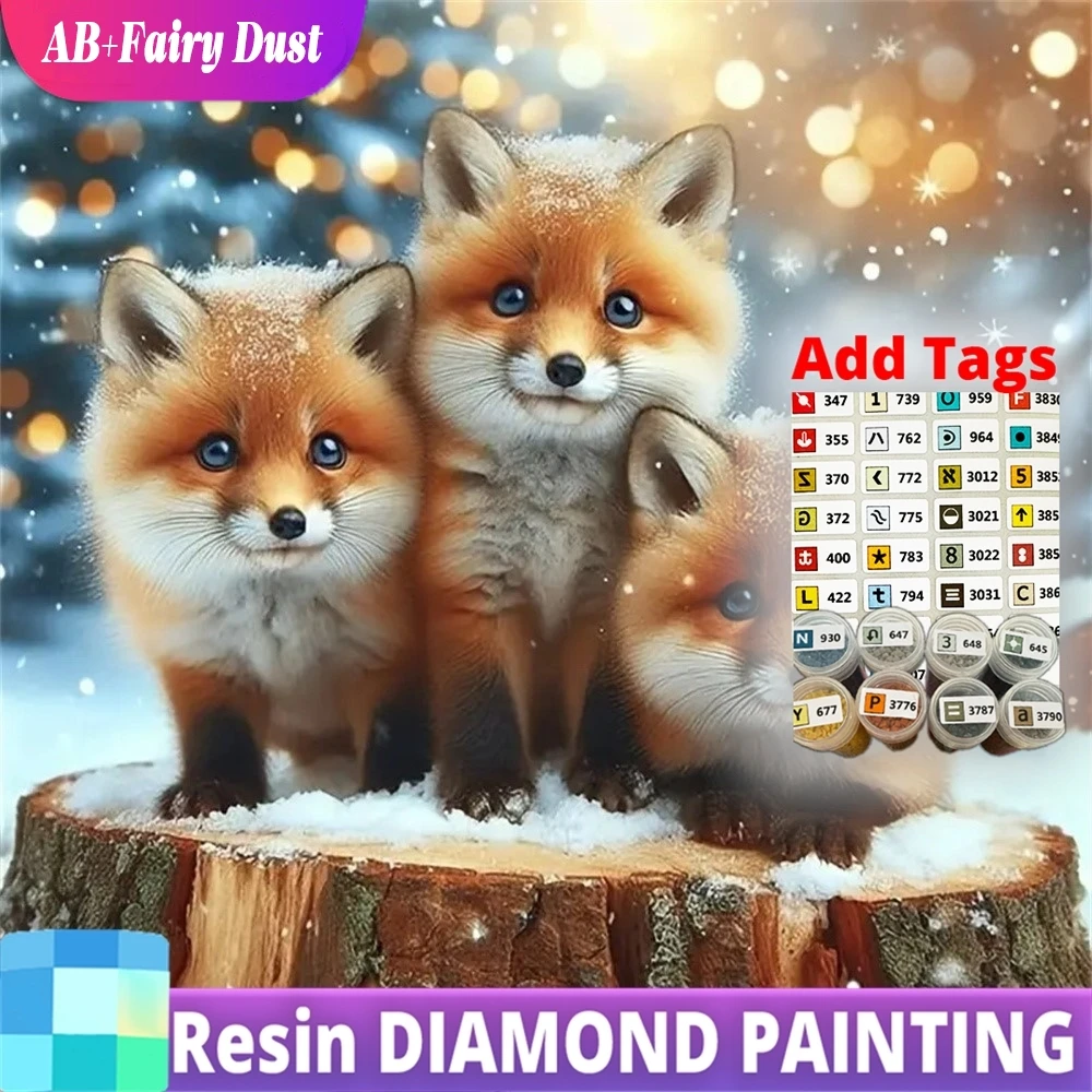 Смола AB Фея Пыль 5D DIY Алмазная вышивка Лиса Животное Картина Зима Новое поступление Мозаика Подходит для начинающих Домашнее украшение
Смола AB Фея Пыль 5D DIY Алмазная вышивка Лиса Животное Картина Зима Новое поступление Мозаика Подходит для начинающих Домашнее украшение