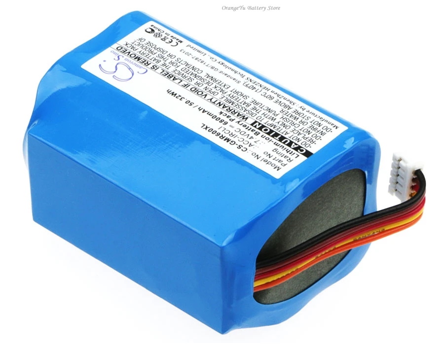 Cameron Sino 7.4V 6800mAh DAB Digital Battery ACC-IRCLI for Grace Mondo GDI-IRC6000, GDI-IRC6000R, GDI-IRC6000W +TOOL
Cameron Sino 7.4V 6800mAh DAB Digital Battery ACC-IRCLI for Grace Mondo GDI-IRC6000, GDI-IRC6000R, GDI-IRC6000W +TOOL