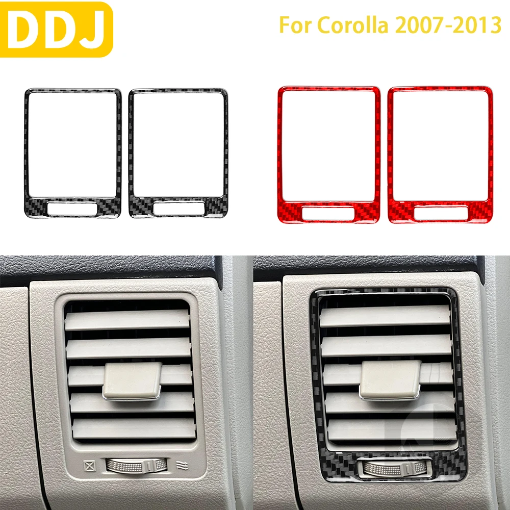 For Toyota Corolla 2007 2008 2009 2010 2011 2012 2013 Accessories Carbon Fiber Interior Side Air Outlet Frame Trim Sticker
For Toyota Corolla 2007 2008 2009 2010 2011 2012 2013 Accessories Carbon Fiber Interior Side Air Outlet Frame Trim Sticker