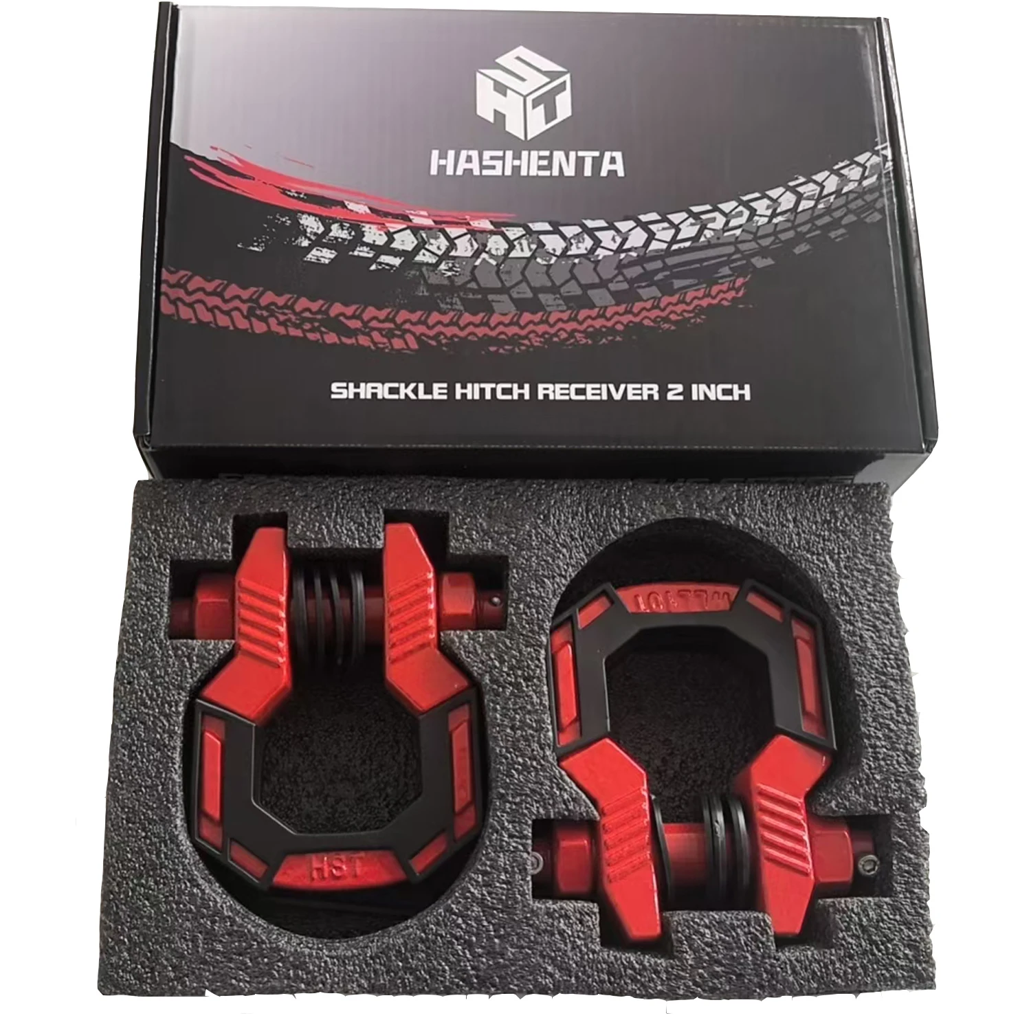 2PCS D Heavy Duty 3/4” Shackle with 7/8 Pin ,88,000 Lbs Breaking force, for Tow Strap, Winch, Off-Road Vehicle
2PCS D Heavy Duty 3/4” Shackle with 7/8 Pin ,88,000 Lbs Breaking force, for Tow Strap, Winch, Off-Road Vehicle