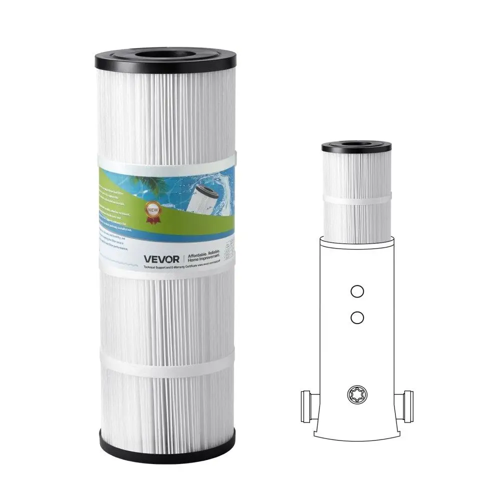 Hot Tub Pool Filter Cartridge 50 Feet Compatible with PA50 Model Water Filtration Replacement Accessory
Hot Tub Pool Filter Cartridge 50 Feet Compatible with PA50 Model Water Filtration Replacement Accessory