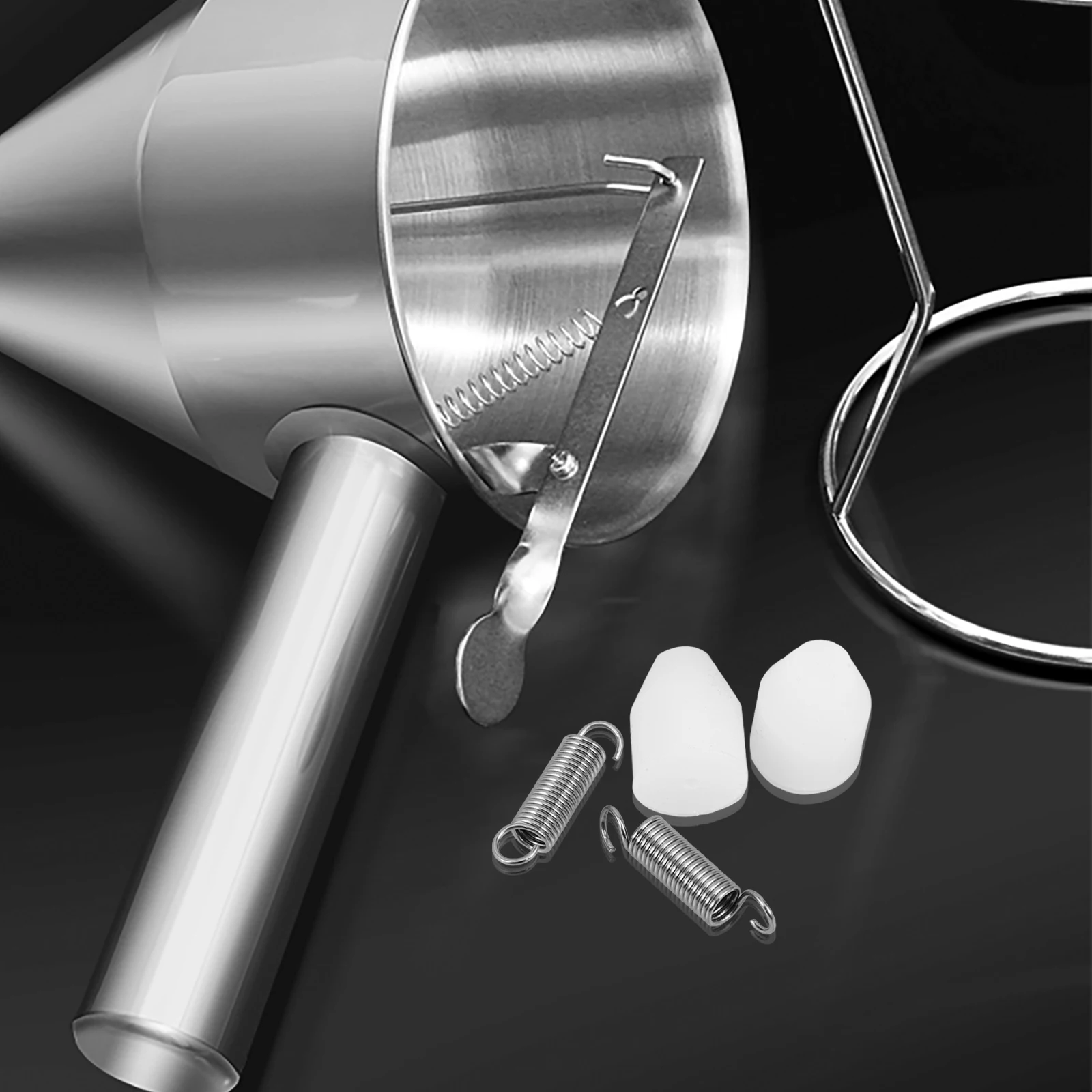 1Set Octopus Balls Funnel Spring Stainless Steel Kitchen Tool Pancake Batter Dispenser Spring Practical Funnel Repair
1Set Octopus Balls Funnel Spring Stainless Steel Kitchen Tool Pancake Batter Dispenser Spring Practical Funnel Repair
