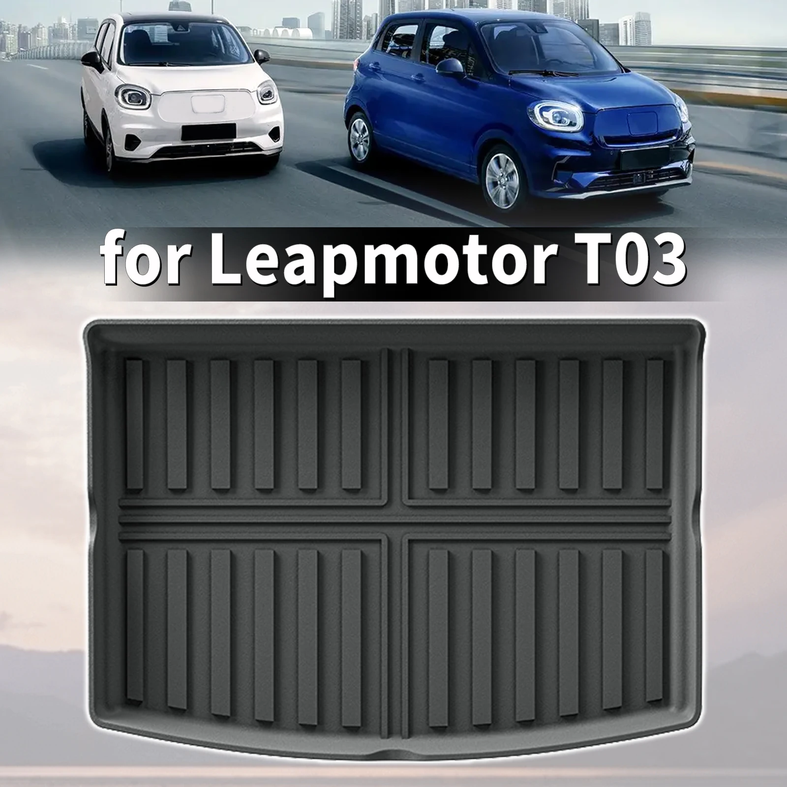 for Leapmotor T03 LHD 2024 2025 2026 Custom Fit TPE Car floor Mats pad Quick Clean Non-Slip Bottom All Season Use Accessories
for Leapmotor T03 LHD 2024 2025 2026 Custom Fit TPE Car floor Mats pad Quick Clean Non-Slip Bottom All Season Use Accessories