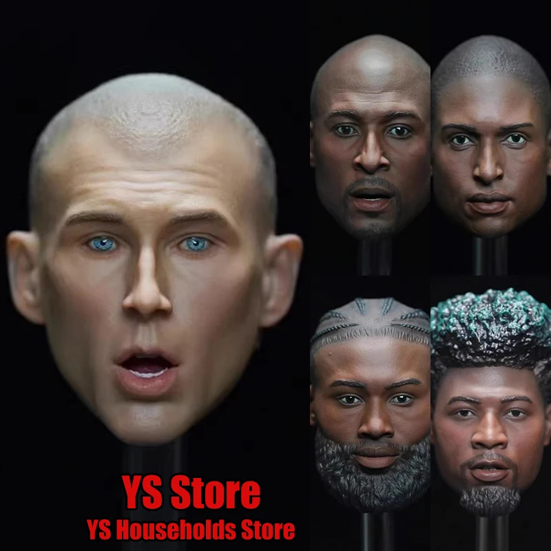 Limited Stock 1/6 Basketball Athele Delicate Painted Head Sculpt Model Toys Accessory For 12" Male Action Figure Body Decoration
Limited Stock 1/6 Basketball Athele Delicate Painted Head Sculpt Model Toys Accessory For 12" Male Action Figure Body Decoration
