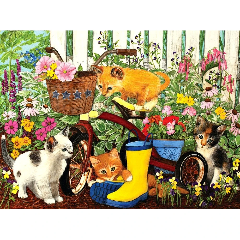 500/1000/1200/2000 PCS Jigsaw Puzzles Cats Playing in the Garden Family Activity Relaxing Games for Living Room Home Decor Gift
500/1000/1200/2000 PCS Jigsaw Puzzles Cats Playing in the Garden Family Activity Relaxing Games for Living Room Home Decor Gift