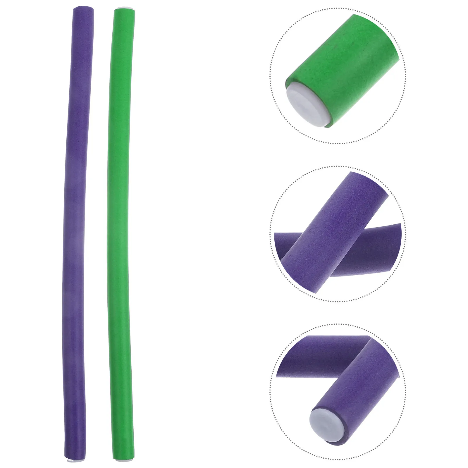 2Packs Flexible Hair Curler Rollers Heatless Curling Rods Foam Curlers for Women Comfortable Soft Hair Rollers for Natural Waves
2Packs Flexible Hair Curler Rollers Heatless Curling Rods Foam Curlers for Women Comfortable Soft Hair Rollers for Natural Waves