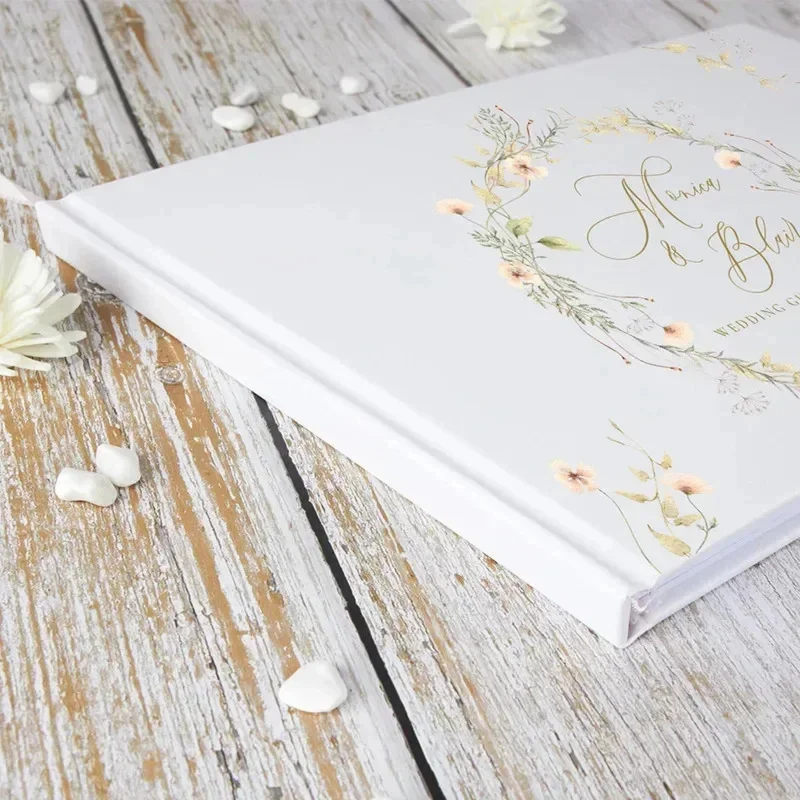 Wedding White Nobles Message Photo Album Simple Elegant Keepsake Book Signature Book Personalized Guest Book
Wedding White Nobles Message Photo Album Simple Elegant Keepsake Book Signature Book Personalized Guest Book