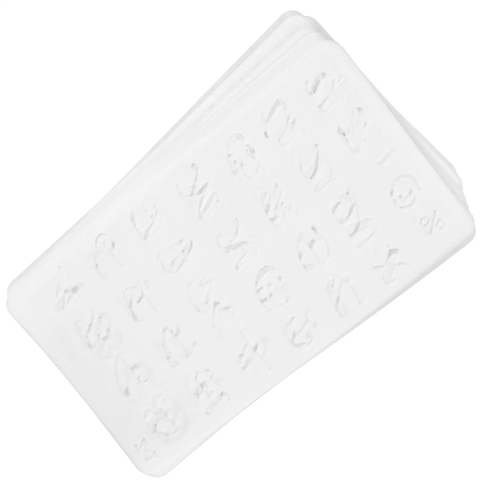20 Sheets Alphabet Stencils Painting Templates Large Letters for Wood Graffiti Journaling DIY Crafts Art Supplies PET Material
20 Sheets Alphabet Stencils Painting Templates Large Letters for Wood Graffiti Journaling DIY Crafts Art Supplies PET Material