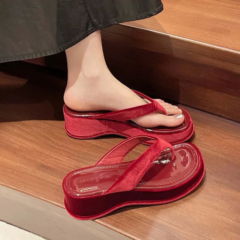 Women Flip Flops Slippers Shoes Clip Toe Flats Platform Summer Beach Casual 2024 Designer Slingback Sandals Chaussures Slides
Women Flip Flops Slippers Shoes Clip Toe Flats Platform Summer Beach Casual 2024 Designer Slingback Sandals Chaussures Slides