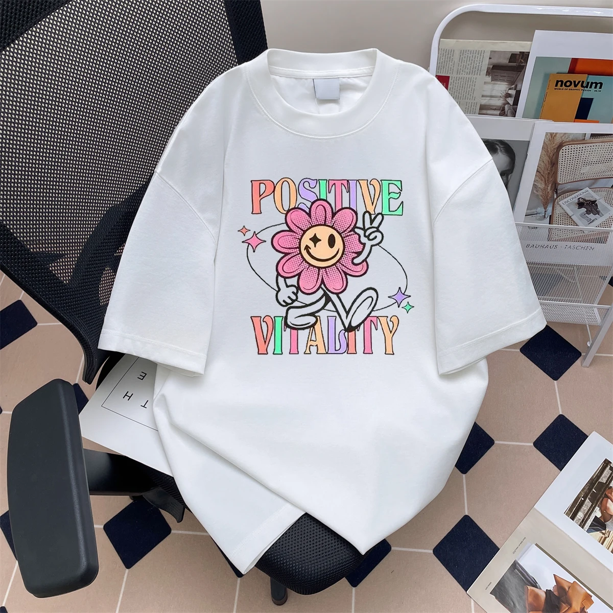 ex Loose Fit Cotton T-irt ort Sve Versatile Casual Top Spring Summer Heavyweight Pure Cotton Trendy Brand
ex Loose Fit Cotton T-irt ort Sve Versatile Casual Top Spring Summer Heavyweight Pure Cotton Trendy Brand