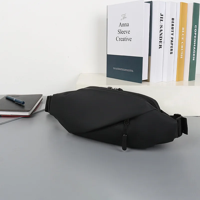 New Breast Bag Outdoor Leisure Water-proof Fanny Pack Trendy Commuter Travel Men's Messenger Bag
New Breast Bag Outdoor Leisure Water-proof Fanny Pack Trendy Commuter Travel Men's Messenger Bag
