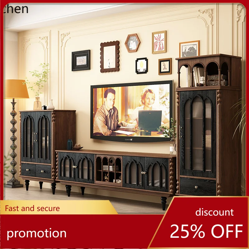 HXL Pure Solid Wood TV Cabinet and Coffee Table Set Living Room Furniture Floor Cabinet
HXL Pure Solid Wood TV Cabinet and Coffee Table Set Living Room Furniture Floor Cabinet