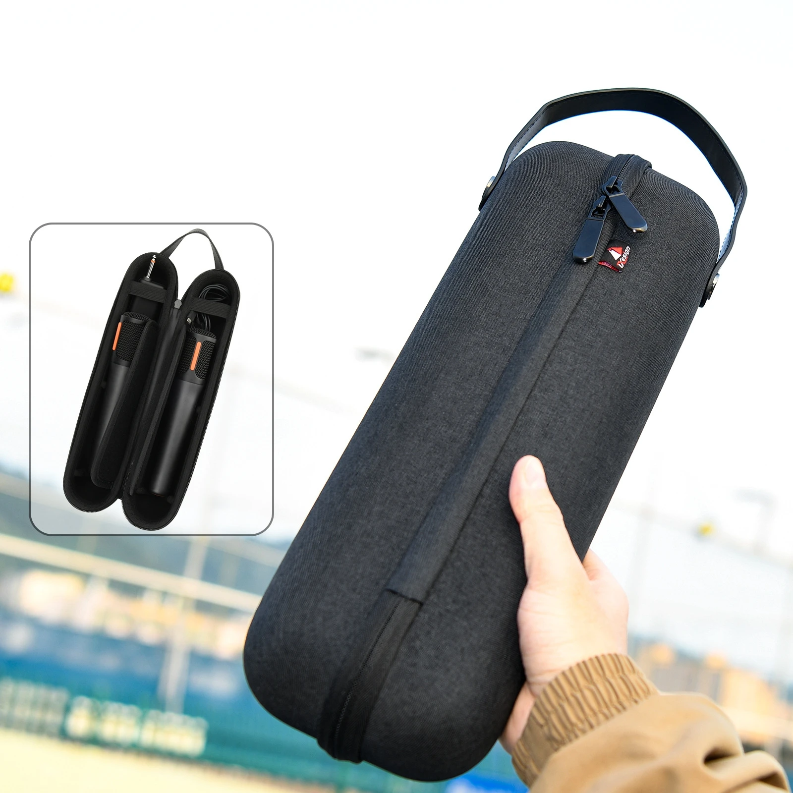 For J BL Wireless Two Micro Wireless Microphone Universal Storage Bag Mic EVA Case
For J BL Wireless Two Micro Wireless Microphone Universal Storage Bag Mic EVA Case