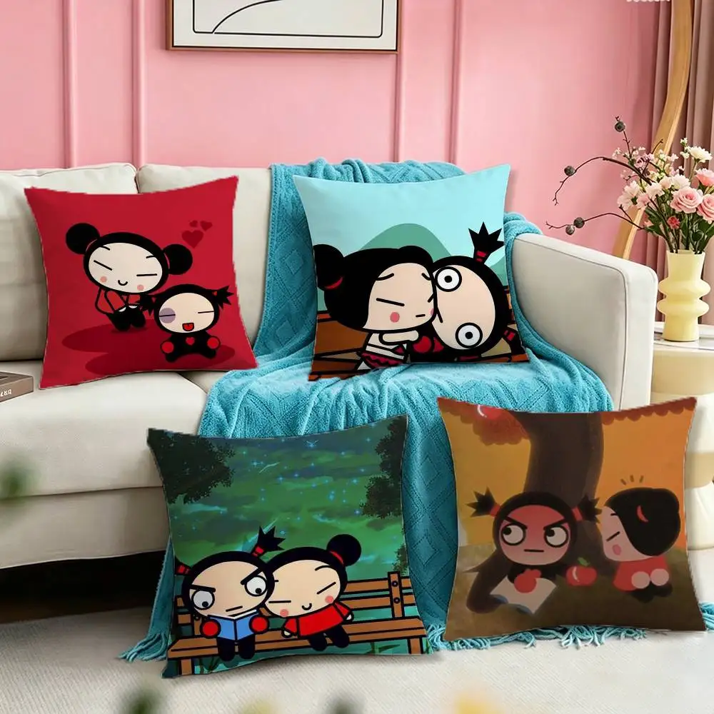 Pucca-A Cartoon G-Garu-U Square Double-Sided printed Pillow Case Bedroom Bedside Pillow Sofa Cushion Cover
Pucca-A Cartoon G-Garu-U Square Double-Sided printed Pillow Case Bedroom Bedside Pillow Sofa Cushion Cover