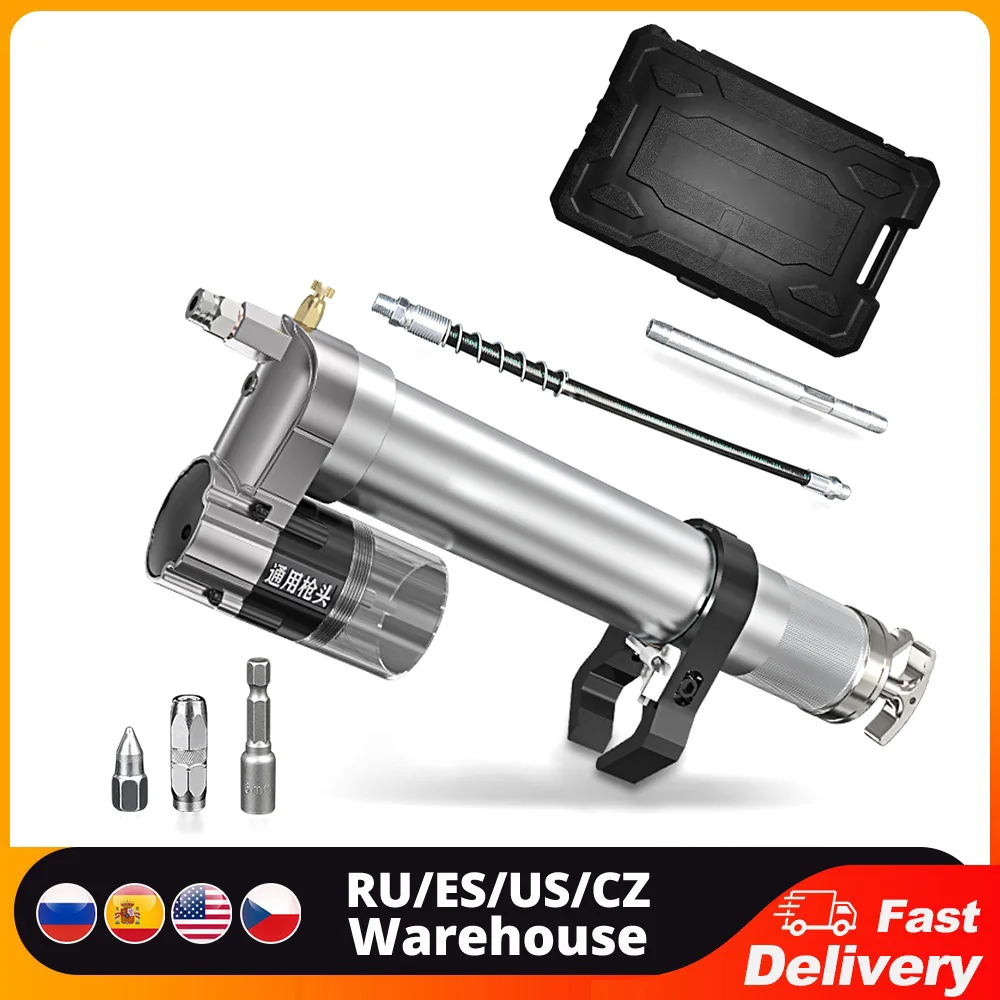 Grease Gun Lithium Electric Combined Type Grease Machine Split-type Spearhead High Pressure Automotive Greaser Oil Filling Mech
Grease Gun Lithium Electric Combined Type Grease Machine Split-type Spearhead High Pressure Automotive Greaser Oil Filling Mech
