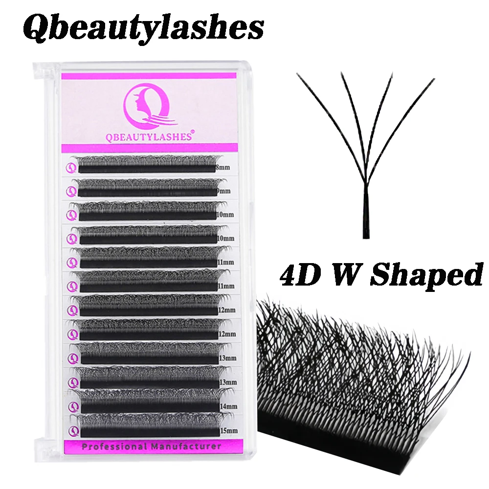 Qbeautylashes 4D W Shape Eyes Lash Premade Fans Volume Individual Eyelash Extensions YY Mink Professional Natural Lash Makeup
Qbeautylashes 4D W Shape Eyes Lash Premade Fans Volume Individual Eyelash Extensions YY Mink Professional Natural Lash Makeup
