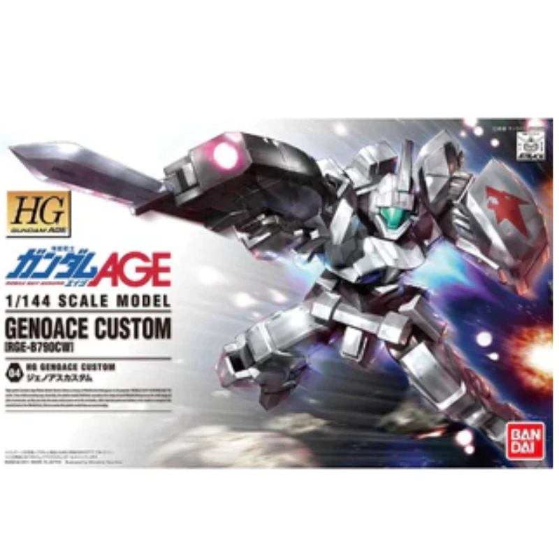Assembly model collect Holiday Gifts Decorations Ornaments studio Mecha figure Bandai Original 1/144 HG AGE 04 Genoaster Present
Assembly model collect Holiday Gifts Decorations Ornaments studio Mecha figure Bandai Original 1/144 HG AGE 04 Genoaster Present