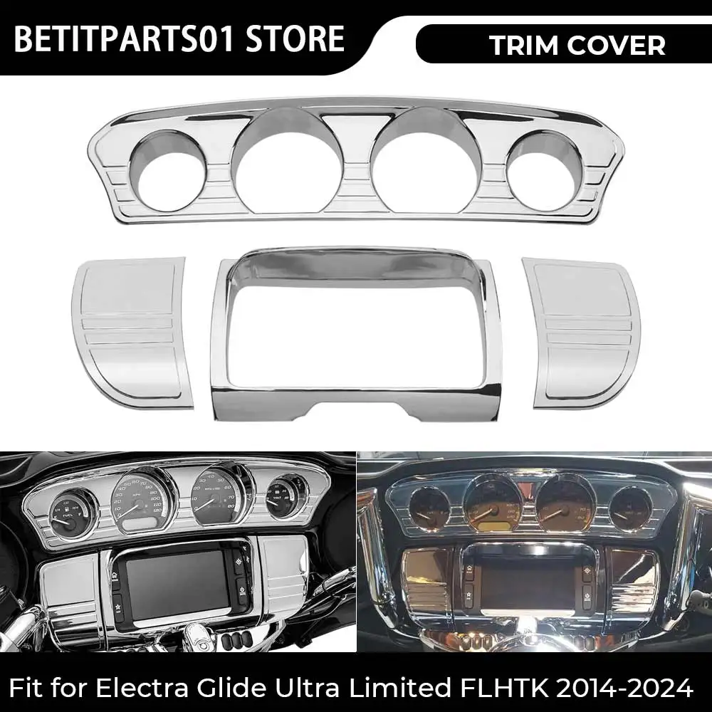 Motorcycle Inner Fairing Gauge Stereo Switch Trims Accents Panel Cover ABS Plastic Fit For Harley Street Glide FLHX/I 2014-2023
Motorcycle Inner Fairing Gauge Stereo Switch Trims Accents Panel Cover ABS Plastic Fit For Harley Street Glide FLHX/I 2014-2023