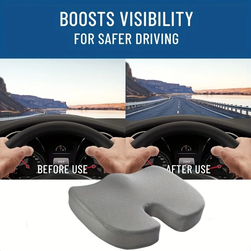 An Ergonomic Memory Foam Seat Cushion Enhances Driving Comfort: Suitable for Car Seat Cushions
An Ergonomic Memory Foam Seat Cushion Enhances Driving Comfort: Suitable for Car Seat Cushions