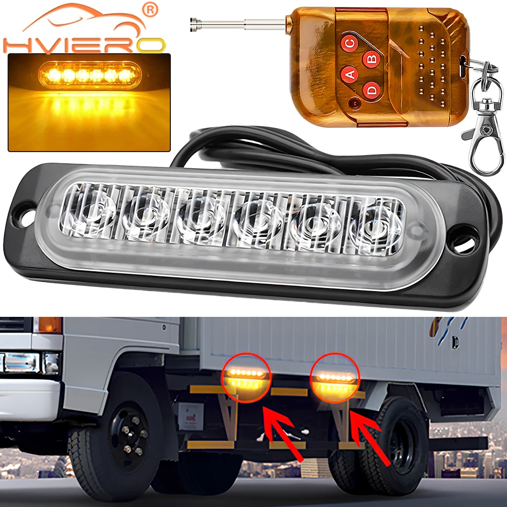 4x6led беспроводной стробоскоп 12 В/24 В аварийное мигание для прицепа грузовика полицейский автомобиль сигнальные противотуманные фары Drl белый синий красный желтый
4x6led беспроводной стробоскоп 12 В/24 В аварийное мигание для прицепа грузовика полицейский автомобиль сигнальные противотуманные фары Drl белый синий красный желтый