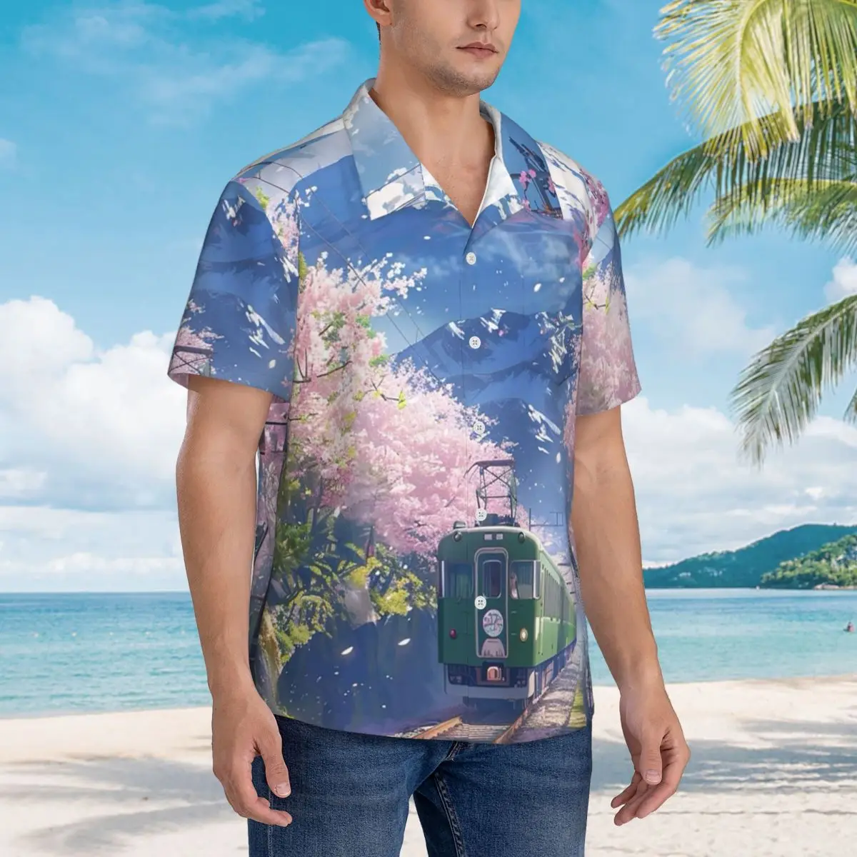 Japan Anime Green Natural Scenery Hawaiian Shirts Casual Men Short Sleeve Shirt for Summer Beach Men's Button Tops
Japan Anime Green Natural Scenery Hawaiian Shirts Casual Men Short Sleeve Shirt for Summer Beach Men's Button Tops