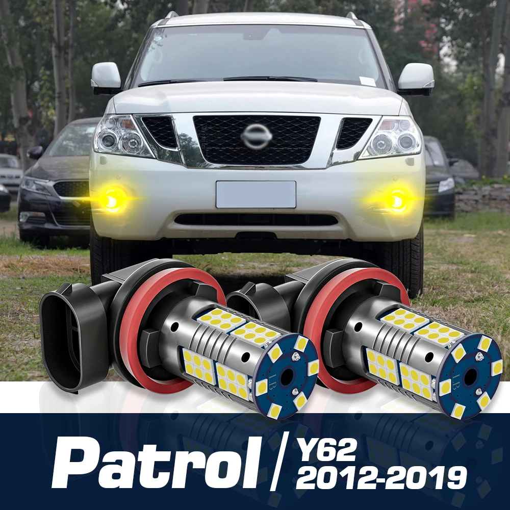 2pcs LED Fog Light Canbus Accessories For Nissan Patrol Y62 2012-2019 2013 2014 2015 2016 2017 2018
2pcs LED Fog Light Canbus Accessories For Nissan Patrol Y62 2012-2019 2013 2014 2015 2016 2017 2018