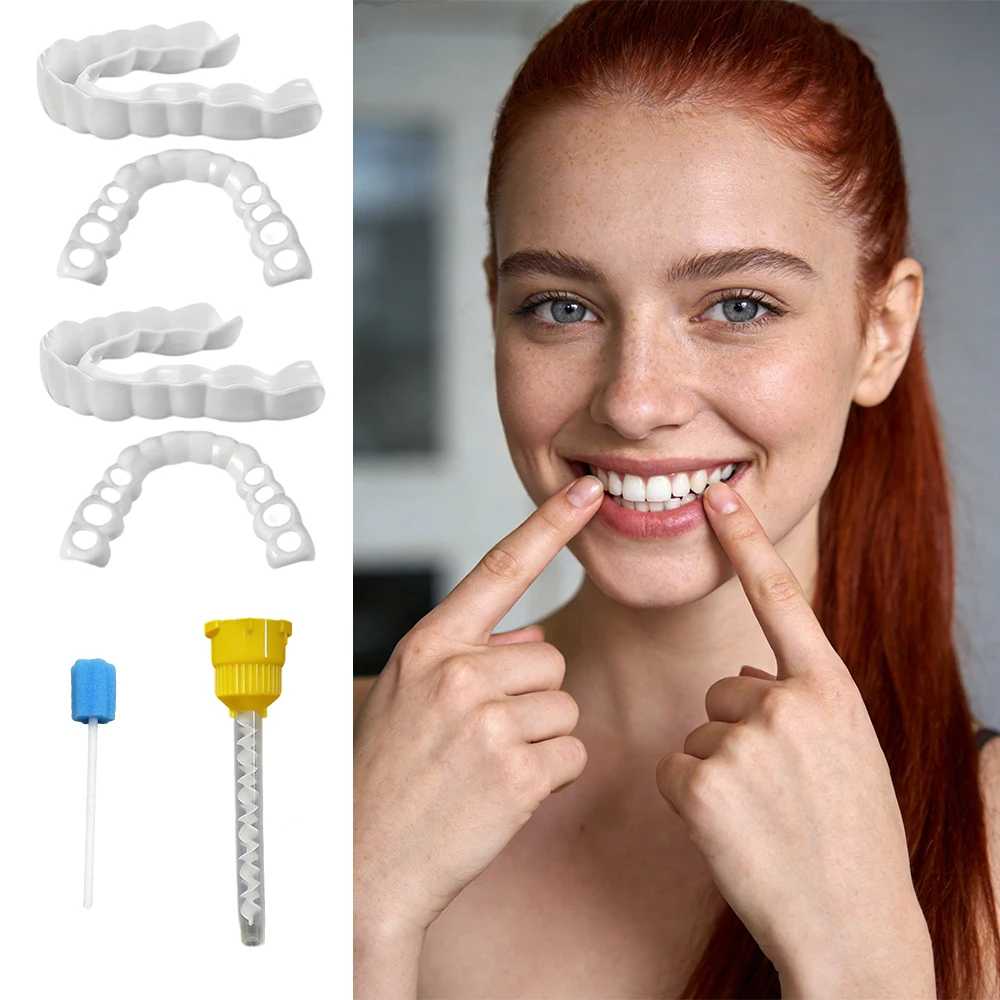 Graduate Student Teeth Veneers Reusable Instant Smile Whitening Elegant Look for Graduation Ceremony H2931
Graduate Student Teeth Veneers Reusable Instant Smile Whitening Elegant Look for Graduation Ceremony H2931