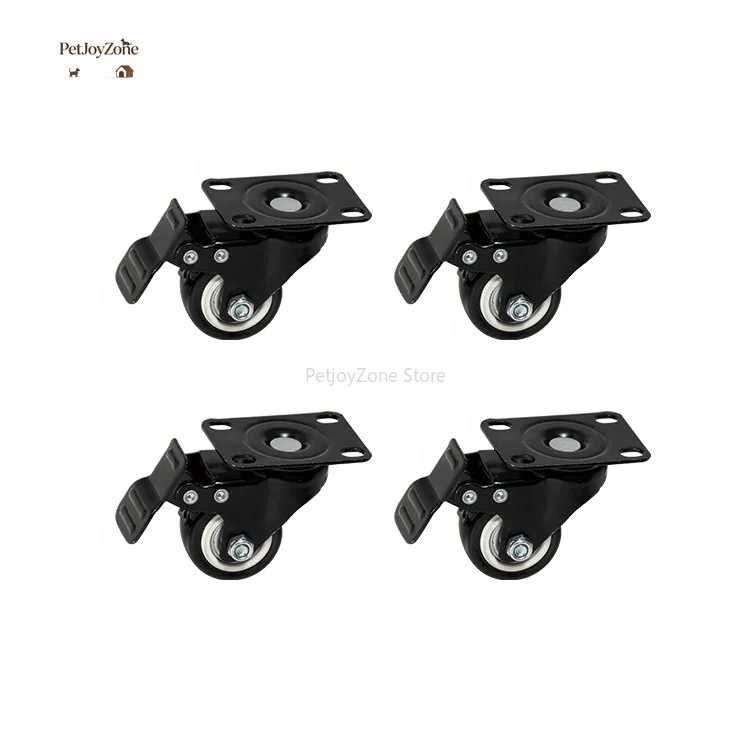 PetJoyZone Universal Wheels Eco-Friendly 2 Wheels With Brake Block Plastic & Metal Reptile Terrarium Incubator Accessories
PetJoyZone Universal Wheels Eco-Friendly 2 Wheels With Brake Block Plastic & Metal Reptile Terrarium Incubator Accessories