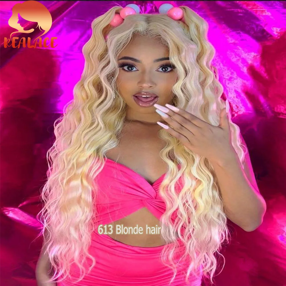 Блонд-парик 613, 36 дюймов, с эффектом водной волны, на кружевной основе, бразильские парики с глубокой волной, свободная линия роста волос, предварительно выщипанные, кудрявые, 100% натуральные человеческие волосы
Блонд-парик 613, 36 дюймов, с эффектом водной волны, на кружевной основе, бразильские парики с глубокой волной, свободная линия роста волос, предварительно выщипанные, кудрявые, 100% натуральные человеческие волосы