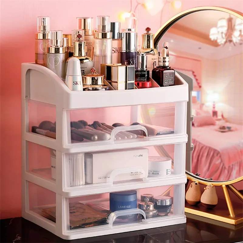 Jewelry Container Make Up Case Makeup Brush Holder Organizers Box Makeup Organizer Drawers Plastic Cosmetic Storage Box Rack
Jewelry Container Make Up Case Makeup Brush Holder Organizers Box Makeup Organizer Drawers Plastic Cosmetic Storage Box Rack