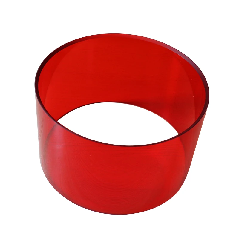 14x6inch Acrylic Drum Body Drum Shell with 45 Degree Bearing Edge 6mm Thickness Red Color
14x6inch Acrylic Drum Body Drum Shell with 45 Degree Bearing Edge 6mm Thickness Red Color