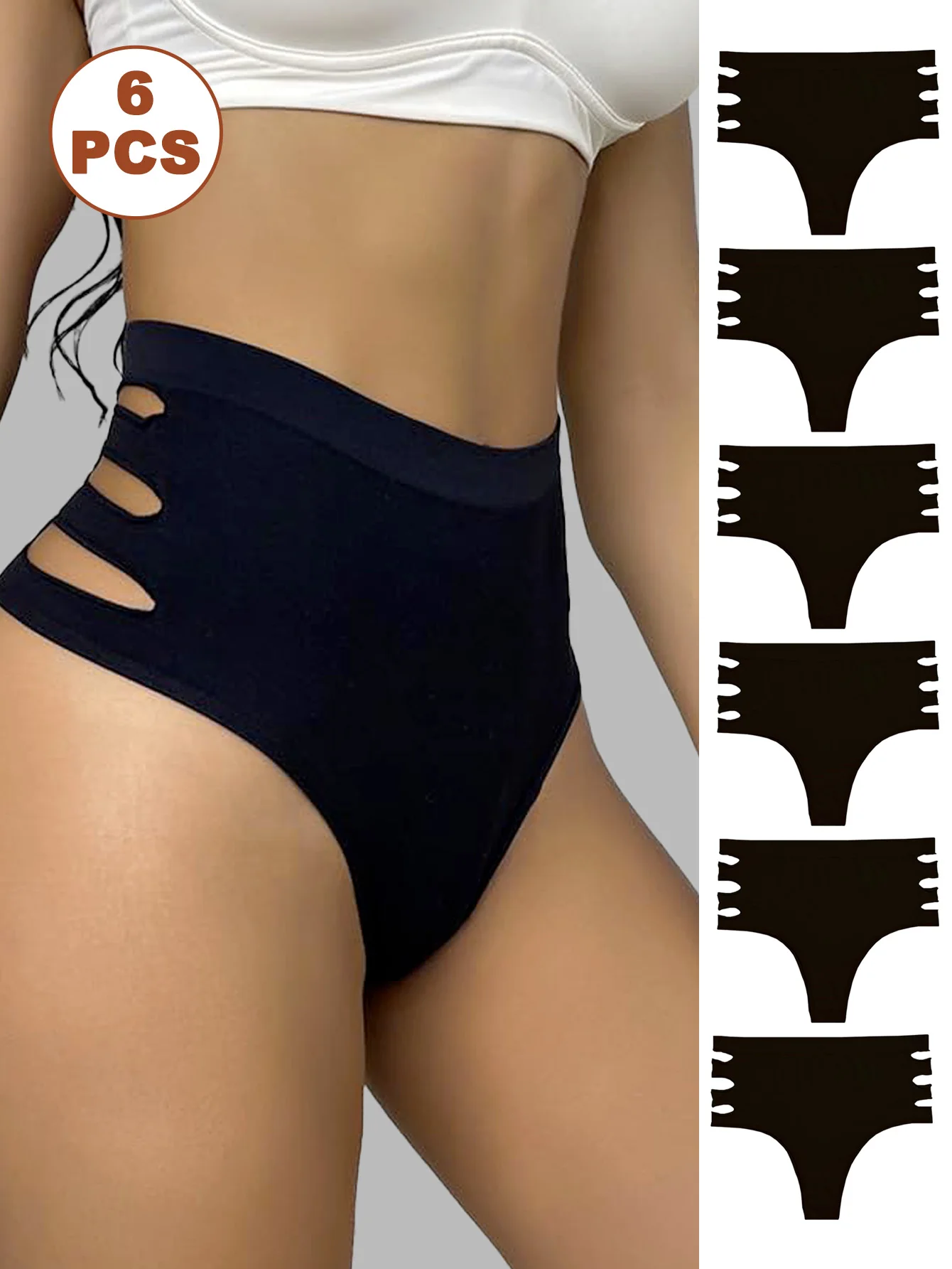 Womens Briefs Underwear High Rise Cheeky Cut Compression Panties Cut-Out Nude
Womens Briefs Underwear High Rise Cheeky Cut Compression Panties Cut-Out Nude