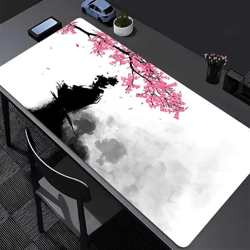 Japanese Cherry Blossom Sakura Mousepad Black And White Samurai Katana Mouse Pad Gamer Gaming Accessories Anti-slip PC Desk Mat
Japanese Cherry Blossom Sakura Mousepad Black And White Samurai Katana Mouse Pad Gamer Gaming Accessories Anti-slip PC Desk Mat