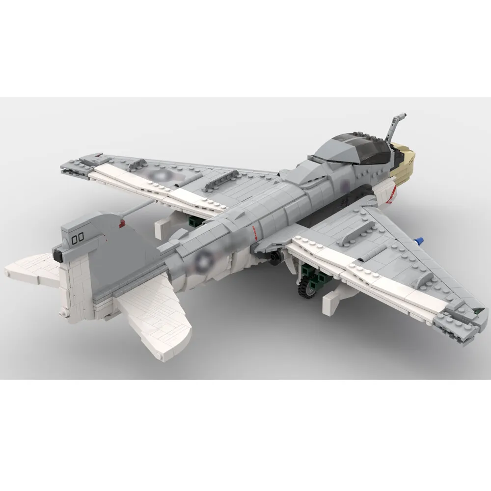 MOC-130722 Всепогодный штурмовой самолет Twinjet 1:35 для коллекции 1566 деталей
MOC-130722 Всепогодный штурмовой самолет Twinjet 1:35 для коллекции 1566 деталей