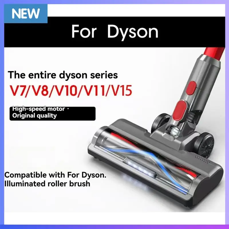 A60P Replacement Head For Dyson V7 V8 V10 V11 V15 With LED Dust Lamp V-Shaped Brush Attachment For Carpet And Hardwood Floors
A60P Replacement Head For Dyson V7 V8 V10 V11 V15 With LED Dust Lamp V-Shaped Brush Attachment For Carpet And Hardwood Floors