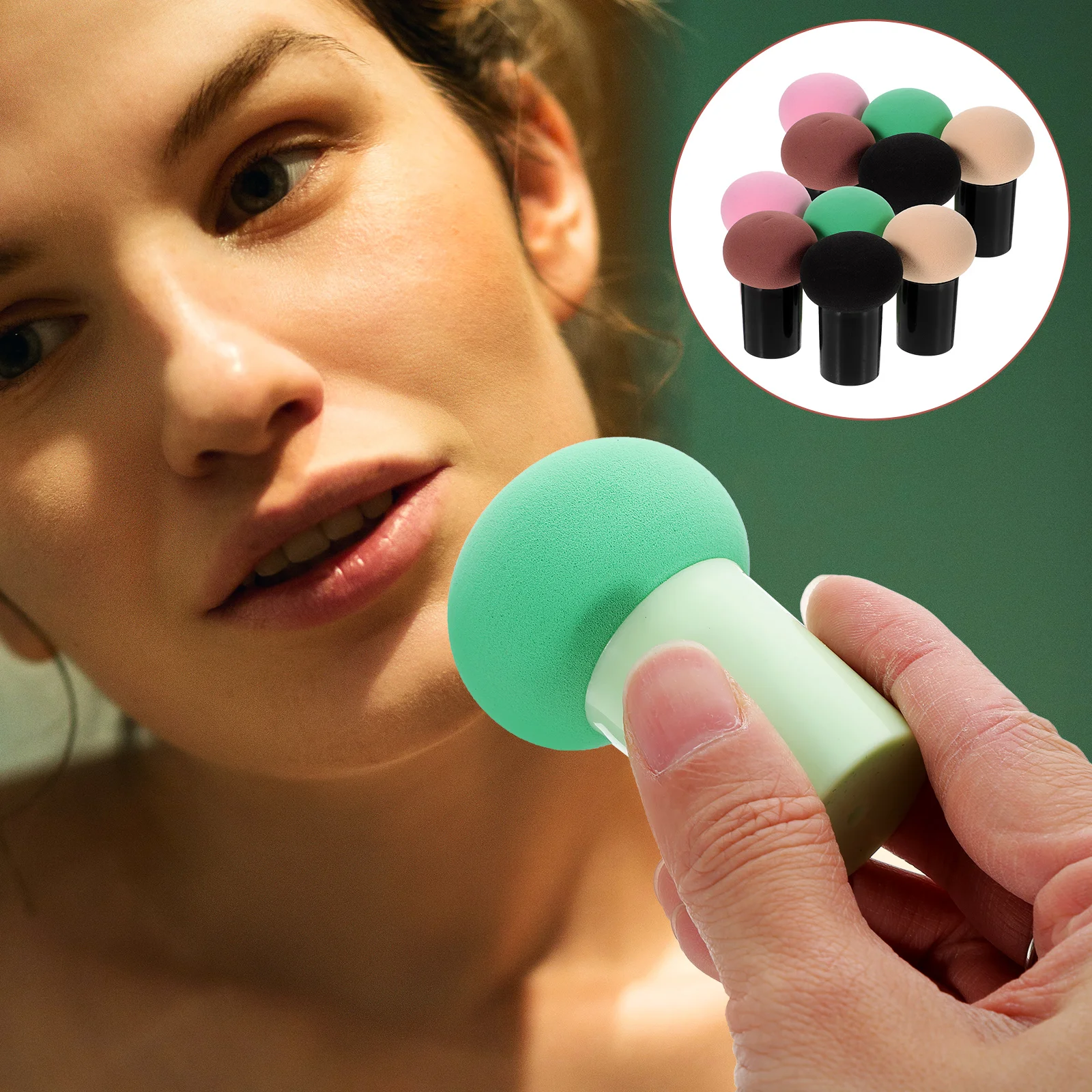 10 Pcs Makeup Sponge Beauty Tool Puff Green Pink Beige Wet Dry Use Blending Makeup Sponge Puff Tools
10 Pcs Makeup Sponge Beauty Tool Puff Green Pink Beige Wet Dry Use Blending Makeup Sponge Puff Tools