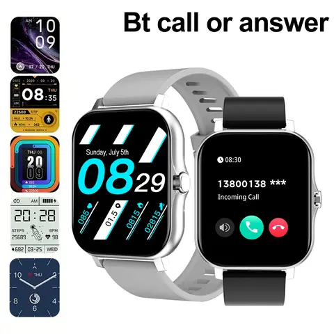 Smartwatch Wireless Talk/Dial Multi-Sport for Men and Women Compatible with IPhone/Andriod
