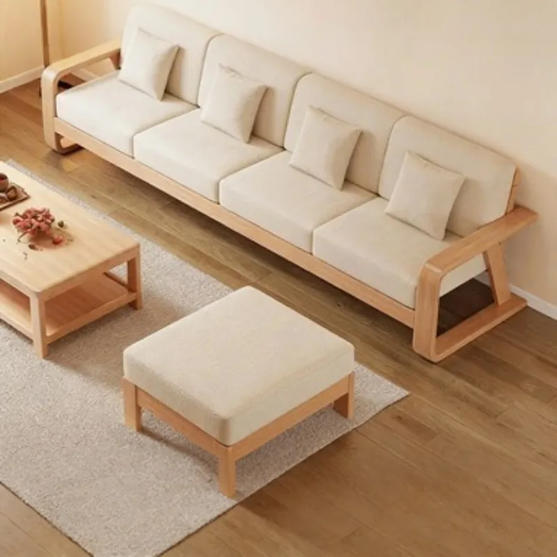 Modern Nordic Solid Wood Fabric Sofa Set for Small Apartment Living Room Removable Washable Dual-Purpose Furniture Factory
Modern Nordic Solid Wood Fabric Sofa Set for Small Apartment Living Room Removable Washable Dual-Purpose Furniture Factory