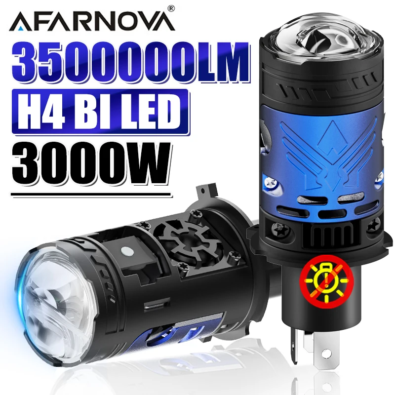 3000W H4 Projector Lens Car Headlight Bulbs Super Bright LED 35000000Lm 6500K Car light H4/9003/HB2 For Cars/Motorcycles/Trucks
3000W H4 Projector Lens Car Headlight Bulbs Super Bright LED 35000000Lm 6500K Car light H4/9003/HB2 For Cars/Motorcycles/Trucks