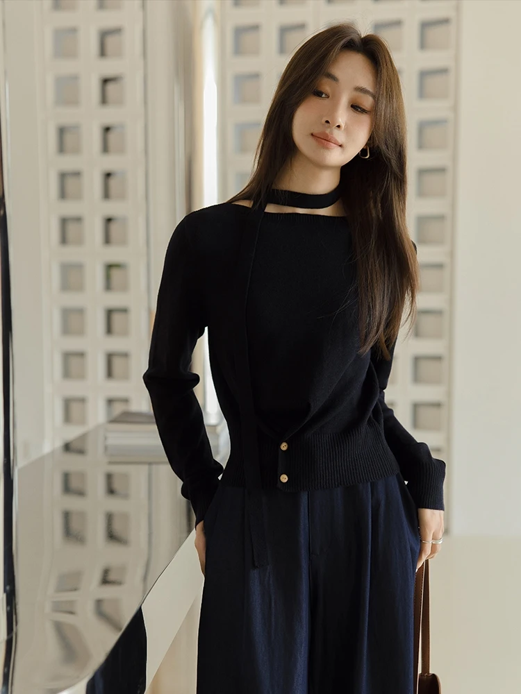 Early Spring Women's Knitted Sweater Wool Long Sve ort Sle Design Sensation Bla Top Faionable Straight Cut Polyest...
Early Spring Women's Knitted Sweater Wool Long Sve ort Sle Design Sensation Bla Top Faionable Straight Cut Polyest...