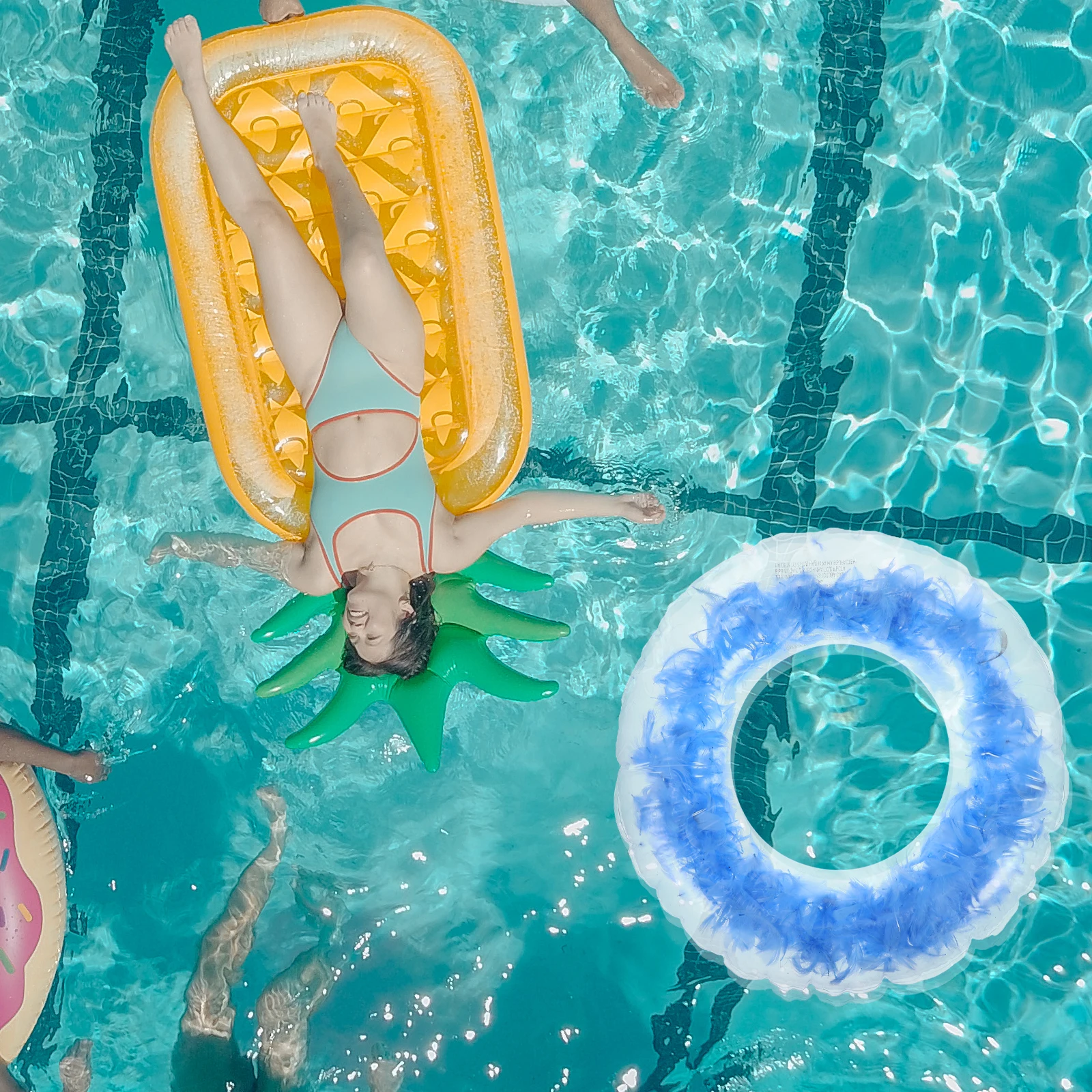 Inflatable Swimming Ring PVC Swim Ring Floating Toys for Pool Baby Adult Floats Water Rings Swim Accessories Portable
Inflatable Swimming Ring PVC Swim Ring Floating Toys for Pool Baby Adult Floats Water Rings Swim Accessories Portable
